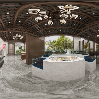 新中式餐厅1F用餐区 (1)