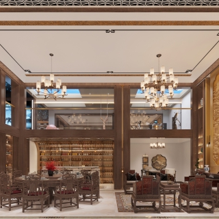 新中式中堂餐厅