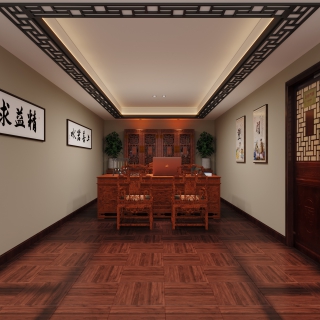 新中式办公室中医馆