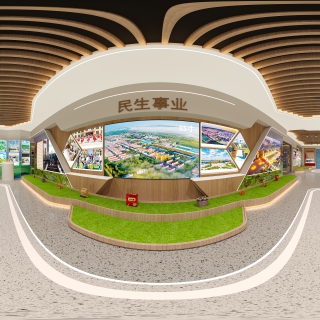 现代展厅全景3