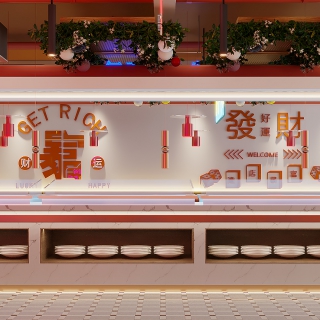 现代火锅店二楼2