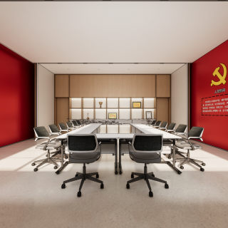 现代党建室（开门）