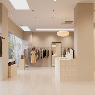 现代服装店