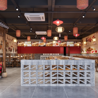 新中式火锅店