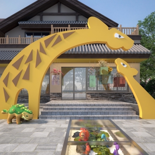 门头透视