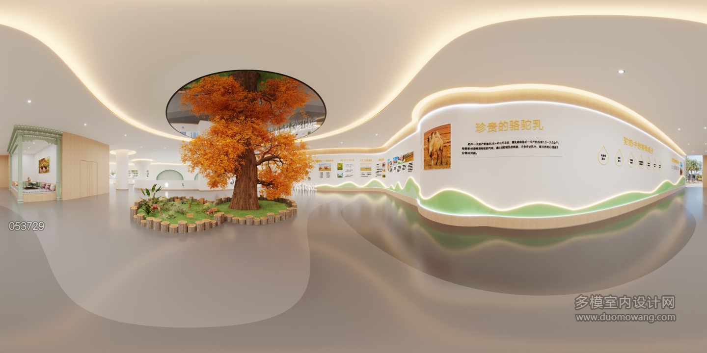 现代展厅二层