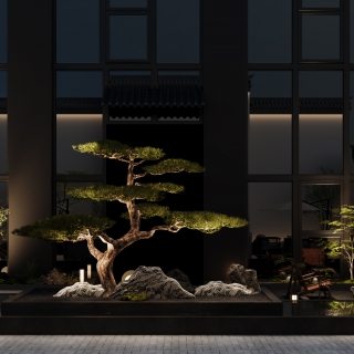 新中式庭院