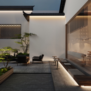 新中式庭院