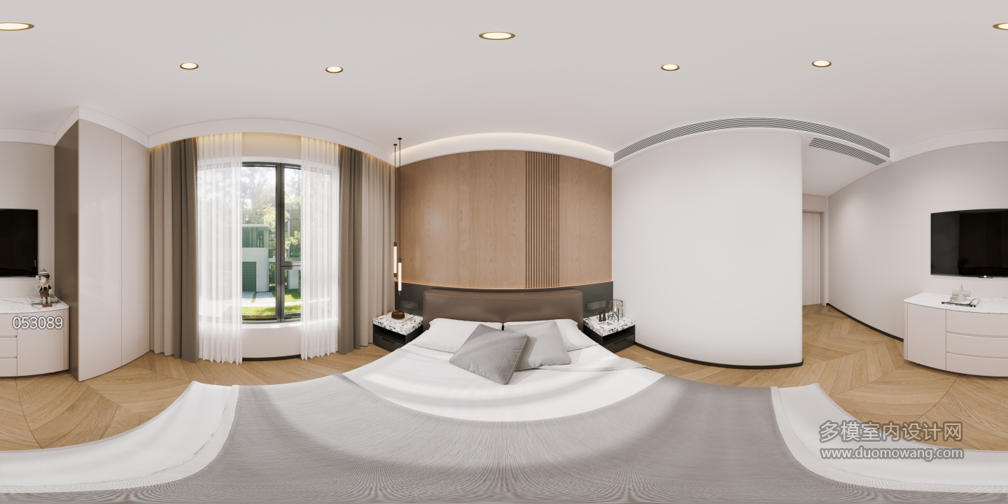 现代1楼父母房全景