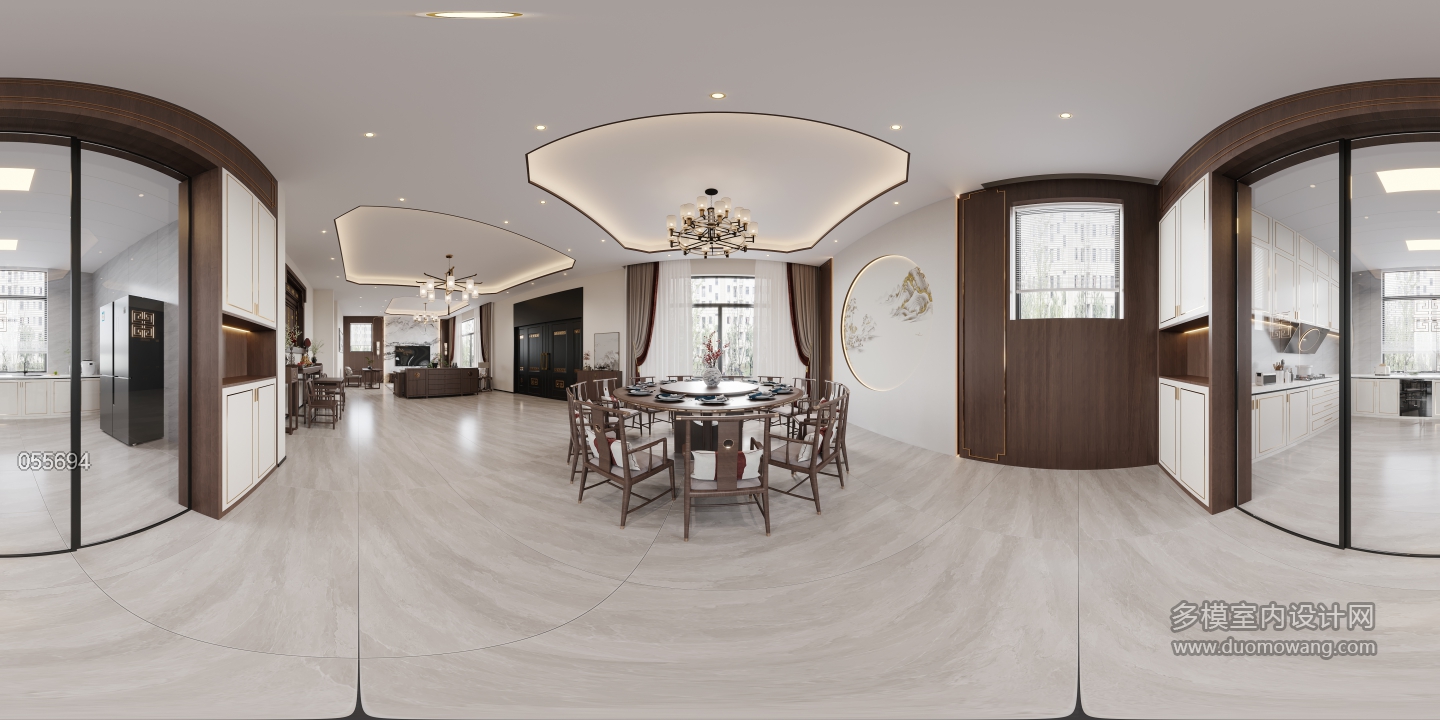 新中式餐厅360