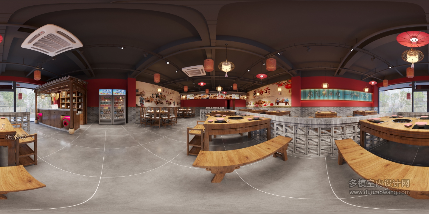 新中式火锅店