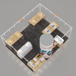 现代小米手机店_鸟瞰