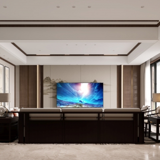 新中式客厅1