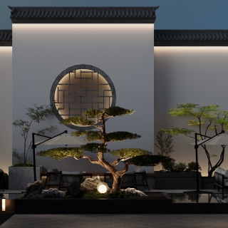 新中式庭院
