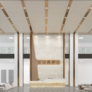 现代大厅静态