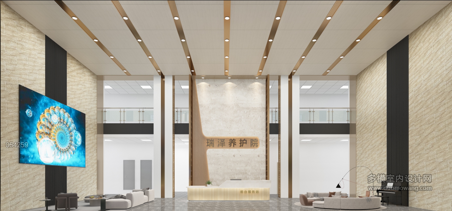 现代大厅静态