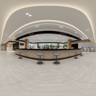 现代社区一楼业务办理区全景2