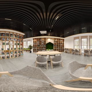 现代书店全景