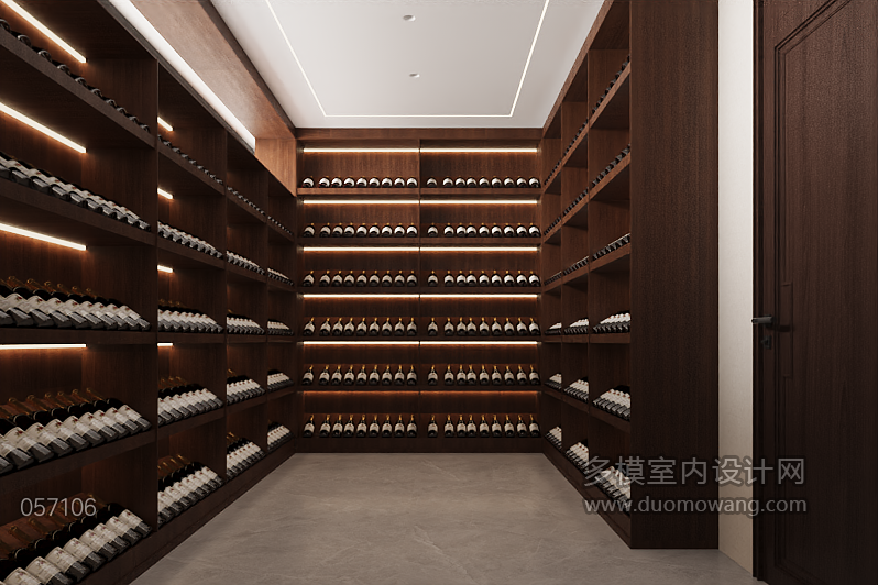 新中式-负一层酒窖