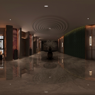 现代酒店大厅 (1)