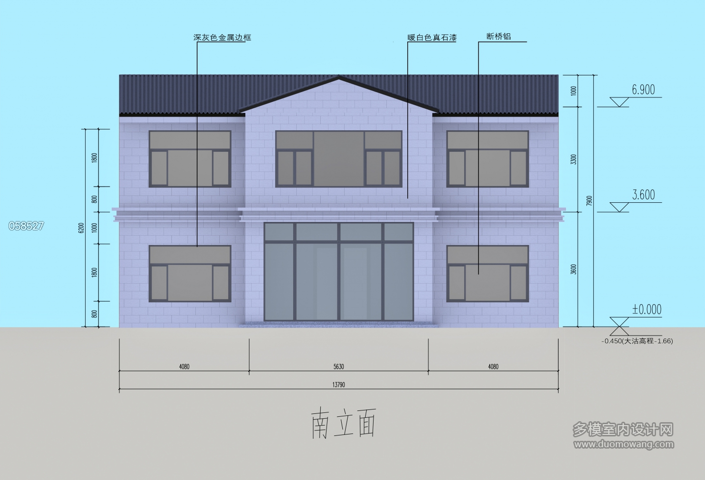 冯淑芹自建房正立面