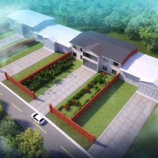 袁连喜自建房鸟瞰