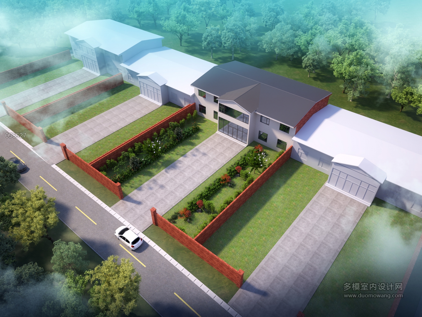 袁连喜自建房鸟瞰