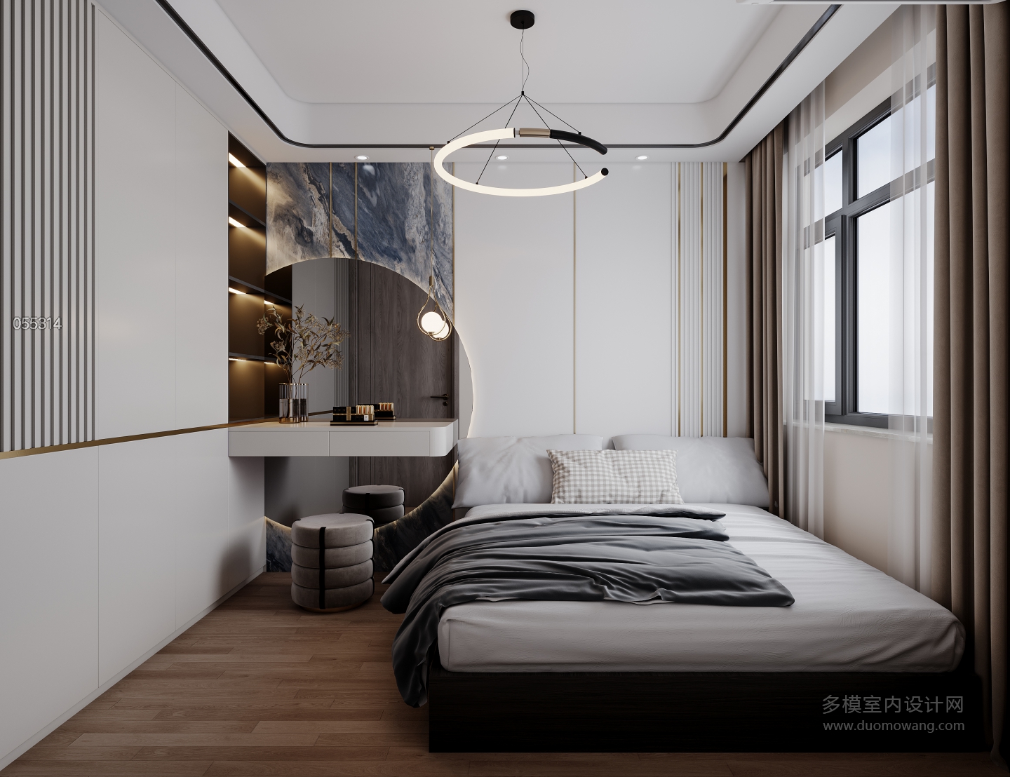 现代主卧