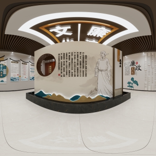 现代展厅全景1