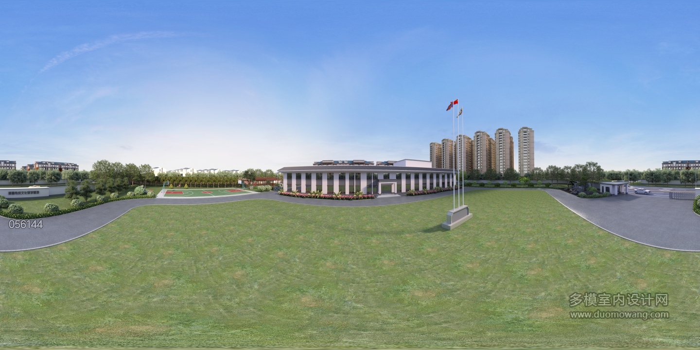 学校全景-995