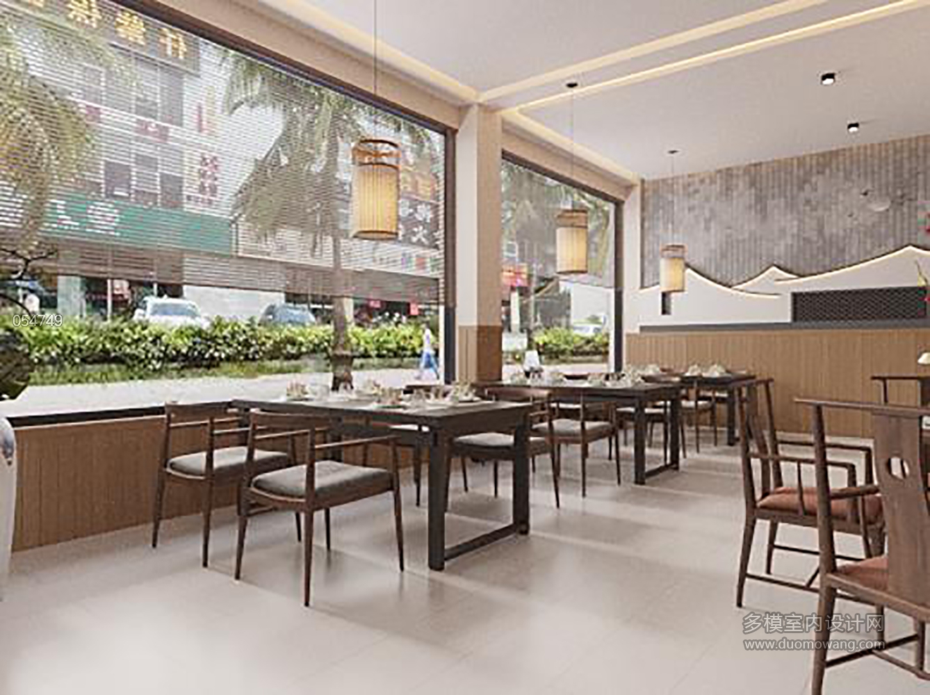 中式一楼用餐区