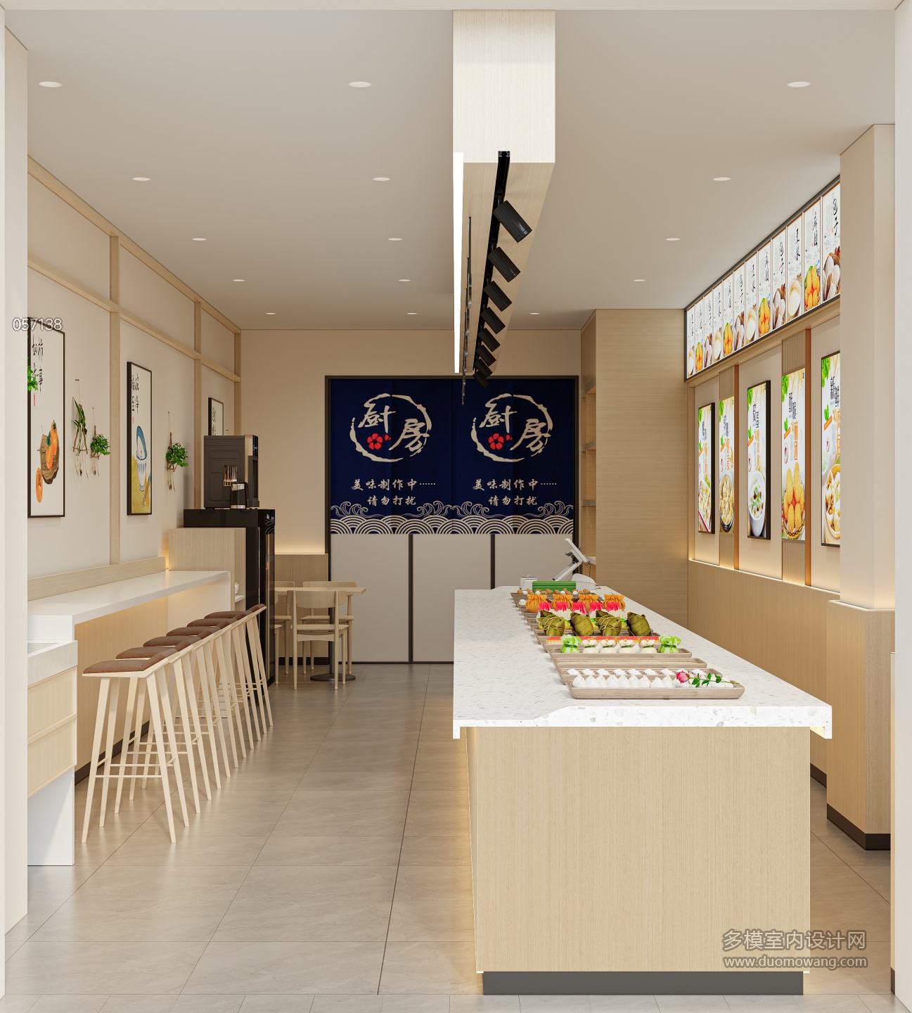 原木风早餐店