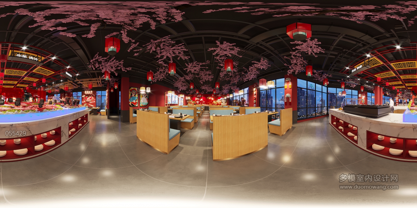 国潮风火锅店_Corona Camera001