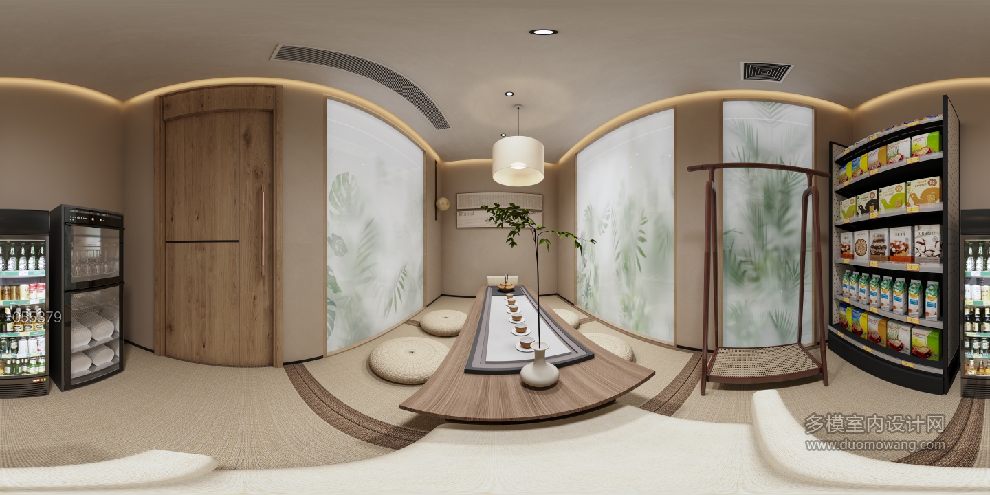 新中式茶室5全景