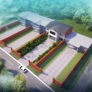 冯淑芹自建房鸟瞰