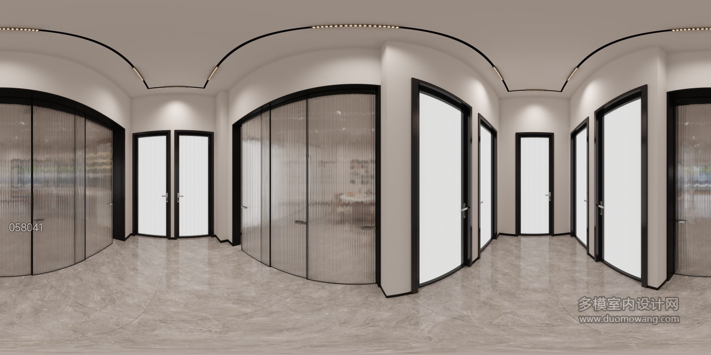 现代卫生间门展区