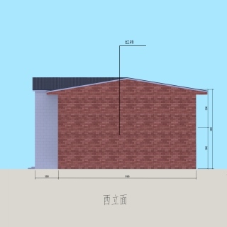 袁连喜自建房右立面