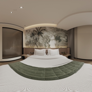现代3楼次卧全景