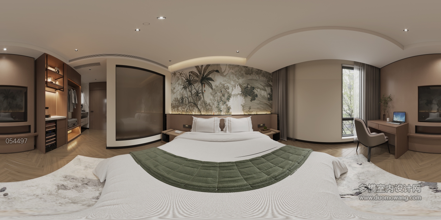 现代3楼次卧全景