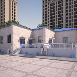 建筑方案2透视