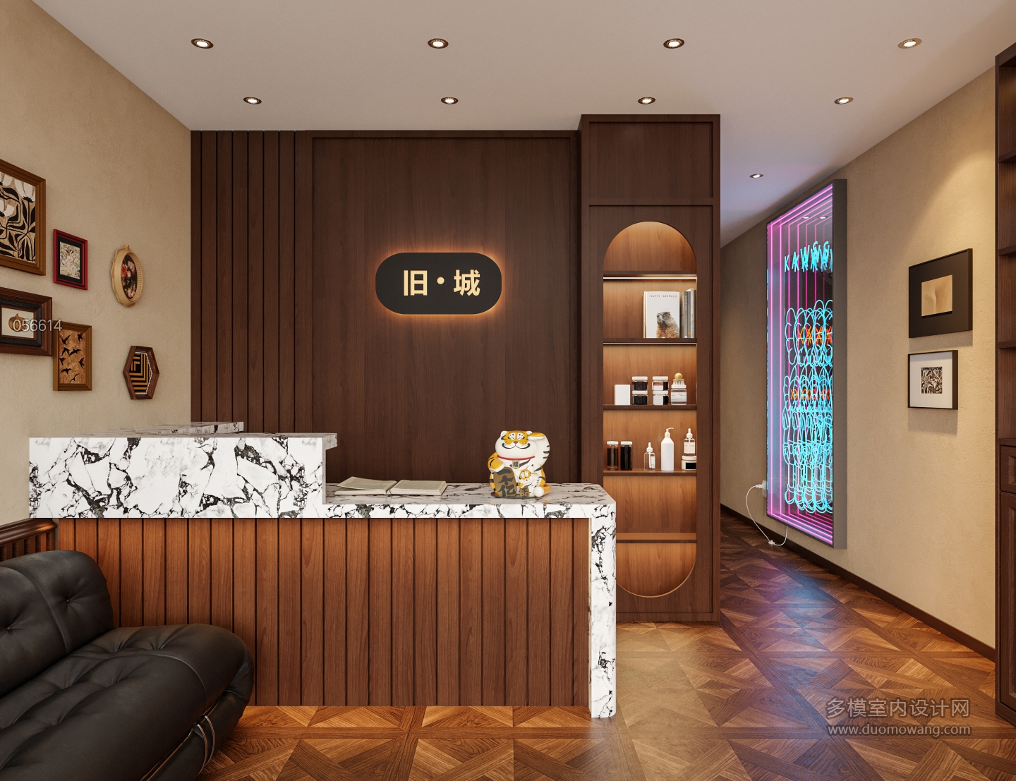 理发店1楼前台