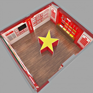 现代 党建 单张03