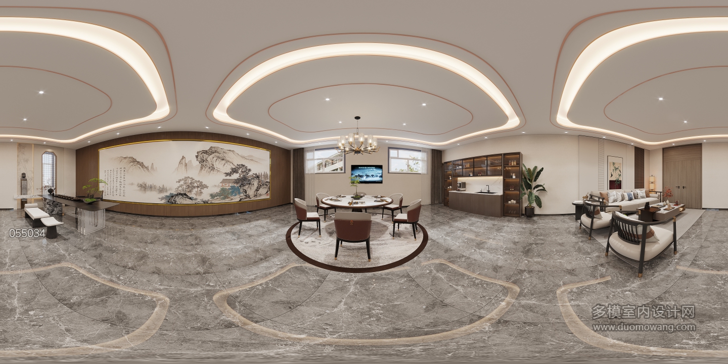 新中式餐厅360