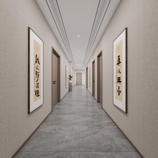 新中式过道