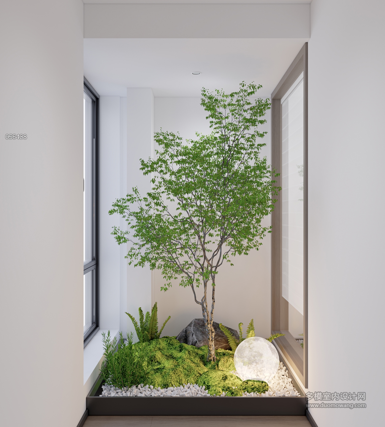 现代二楼端景
