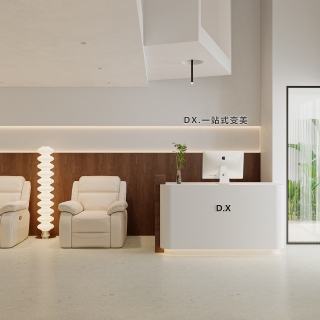 现代一层吧台