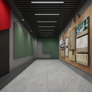 现代社区三楼展厅前言