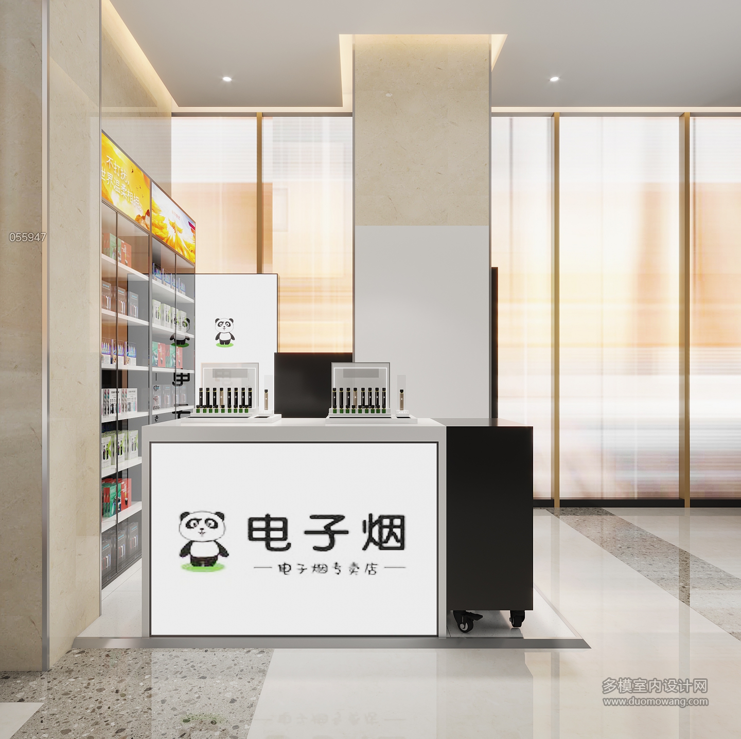现代电子烟展柜3