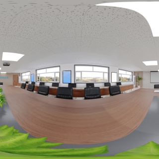 现代办公室 全景