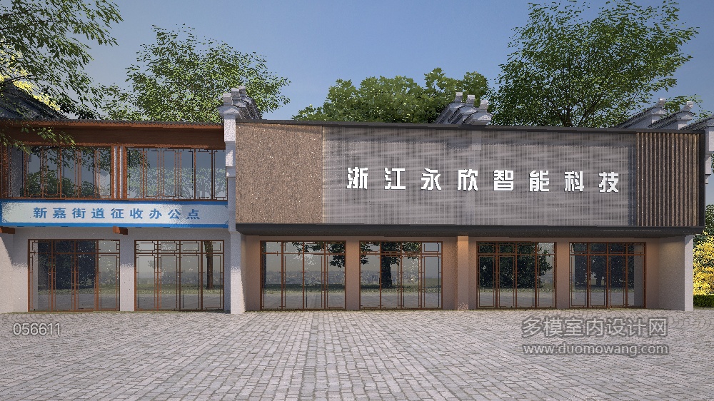 门头透视